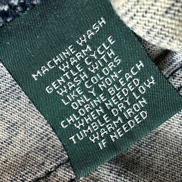 LRL Lauren Jeans Co. Ralph Lauren Floral Blue Denim Skinny Jeans Womens 6 - Picture 8 of 8